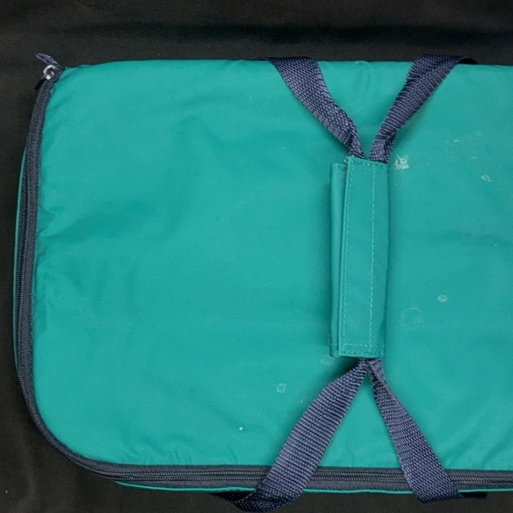 Pyrex Portables Green Insulated Lunch Food‎ Carrier Microcore Thermal Tote Bag